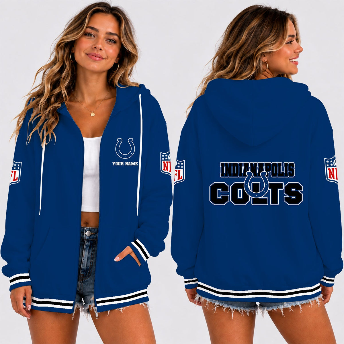 [SPECIAL OFFER] NEW CUSTOMIZED NFL17 IDC INDIANAPOLIS COLTS T-SHIRT, HOODIE, ZIP HOODIE