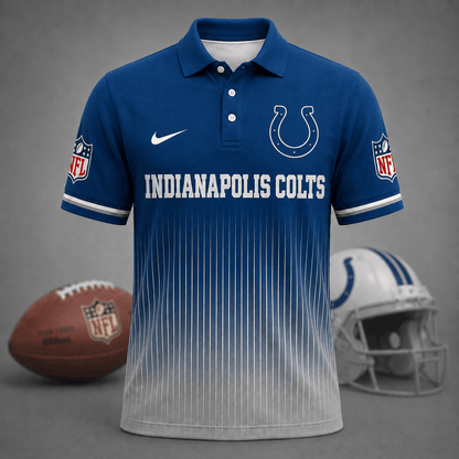 FINAL SALE - NEW CUSTOMIZED NFL17 IDC INDIANAPOLIS COLTS T-SHIRT, POLO SHIRT, ZIP POLO SHIRT, SWEATSHIRT, HOODIE & ZIP HOODIE