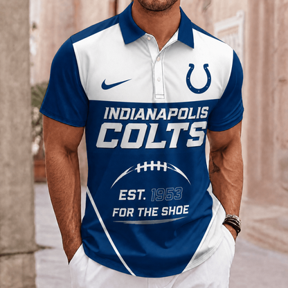 ELITE EDITION - NEW CUSTOMIZED NFL17 IDC INDIANAPOLIS COLTS POLO SHIRT, ZIP POLO SHIRT & T-SHIRTS