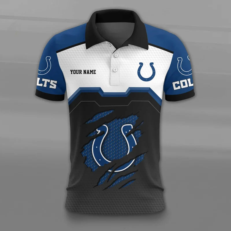 VIRAL EDITION - NEW CUSTOMIZED NFL17 IDC INDIANAPOLIS COLTS T-SHIRT, POLO SHIRT, ZIP POLO SHIRT, SWEATSHIRT, HOODIE & ZIP HOODIE
