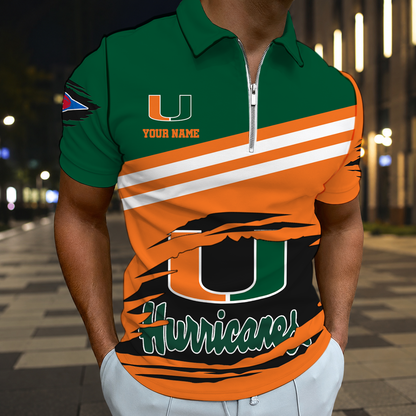 LIMITED EDITION - NEW CUSTOMIZED NCAA FBS17 MIH MIAMI HURRICANES POLO SHIRT, ZIP POLO SHIRT, HOODIE, ZIP HOODIE, T-SHIRT & SWEATSHIRT