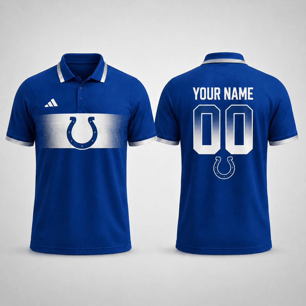 SPECIAL EDITION - NEW CUSTOMIZED NFL17 IDC INDIANAPOLIS COLTS T-SHIRT, POLO SHIRT, ZIP POLO SHIRT, SWEATSHIRT, HOODIE & ZIP HOODIE