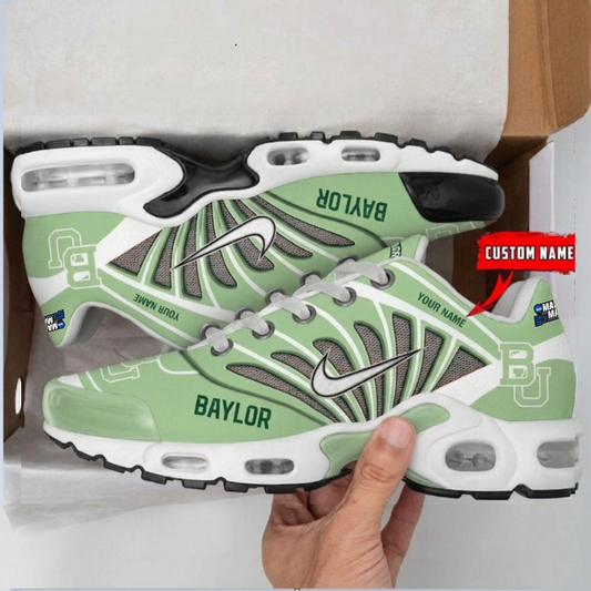 ELITE EDITION - NEW CUSTOMIZED NCAA MAM18 BAB BA BEARS UNISEX AIR MAX PLUS SNEAKERS