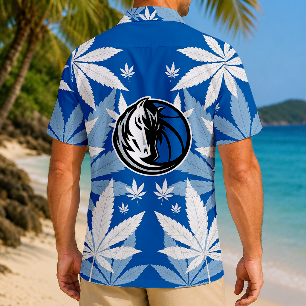 FINAL SALE - NEW CUSTOMIZED NBA18 DMA DALLAS MAVERICKS UNISEX HAWAIIAN SHIRT