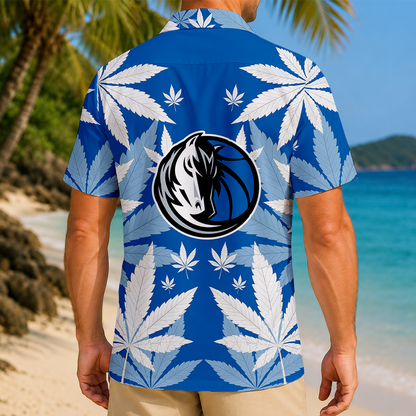 FINAL SALE - NEW CUSTOMIZED NBA18 DMA DALLAS MAVERICKS UNISEX HAWAIIAN SHIRT