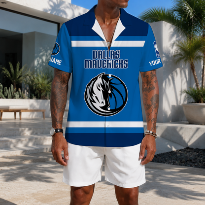 LIMITED EDITION - NEW CUSTOMIZED NBA18 DMA DALLAS MAVERICKS UNISEX HAWAIIAN SHIRT