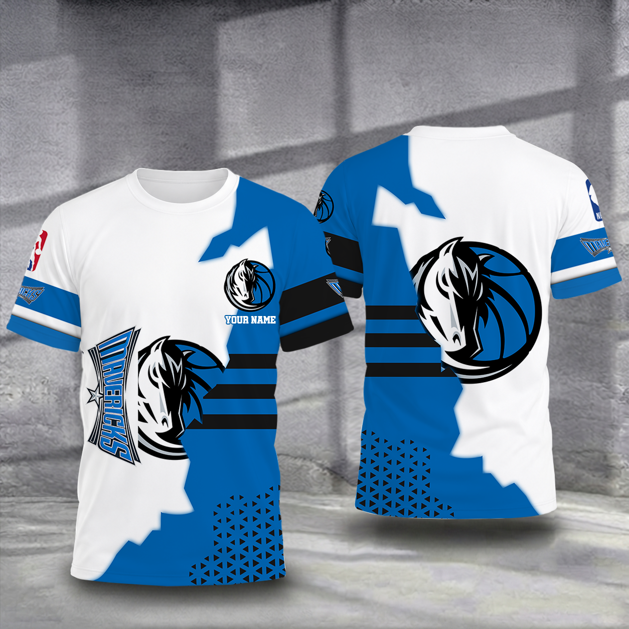 FINAL SALE - NEW CUSTOMIZED NBA18 DMA DALLAS MAVERICKS T-SHIRT, POLO SHIRT, ZIP POLO SHIRT, SWEATSHIRT, HOODIE & ZIP HOODIE