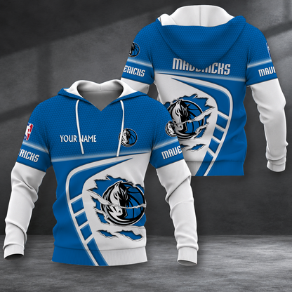 FINAL SALE - NEW CUSTOMIZED NBA18 DMA DALLAS MAVERICKS T-SHIRT, POLO SHIRT, ZIP POLO SHIRT, SWEATSHIRT, HOODIE & ZIP HOODIE
