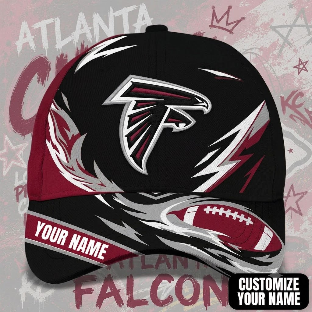 EXCLUSIVE EDITION - NEW CUSTOMIZED NFL18 ATF ATLANTA FALCONS CLASSIC CAP