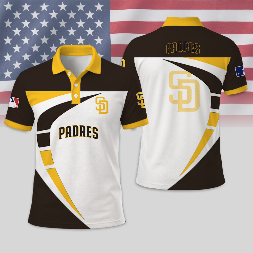 LIMITED EDITION - NEW CUSTOMIZED MLB18 SDP SAN DIEGO PADRES T-SHIRT, POLO SHIRT, ZIP POLO SHIRT, SWEATSHIRT, HOODIE & ZIP HOODIE