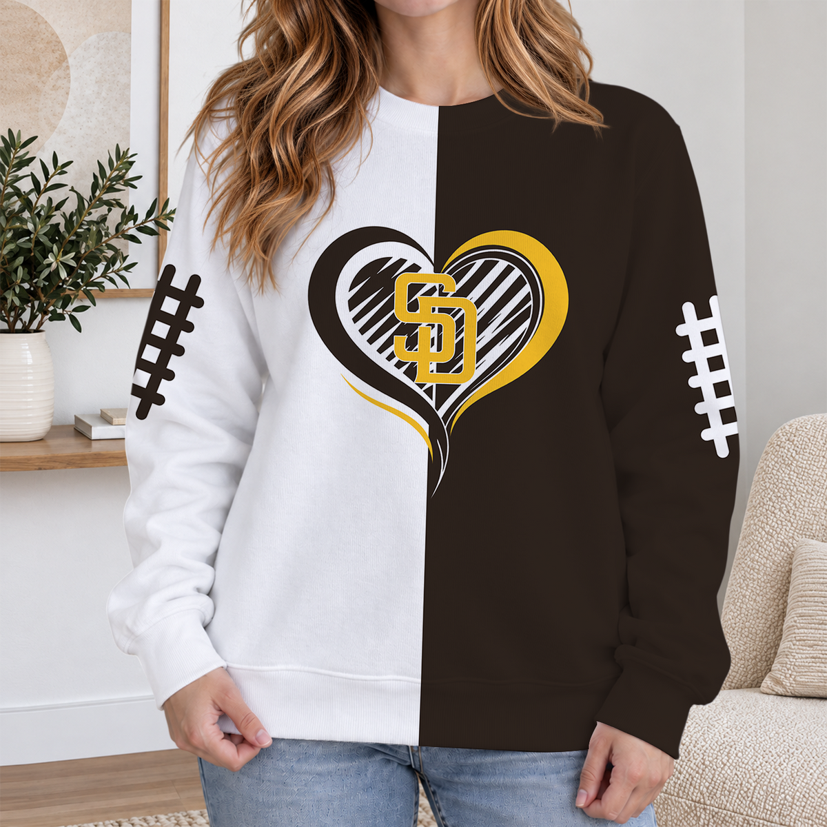 SPECIAL EDITION - NEW CUSTOMIZED MLB18 SDP SAN DIEGO PADRES RIBBED HOODIE & SWEATSHIRT