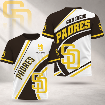 EXCLUSIVE EDITION - NEW CUSTOMIZED MLB18 SDP SAN DIEGO PADRES T-SHIRT, POLO SHIRT, ZIP POLO SHIRT, SWEATSHIRT, HOODIE & ZIP HOODIE