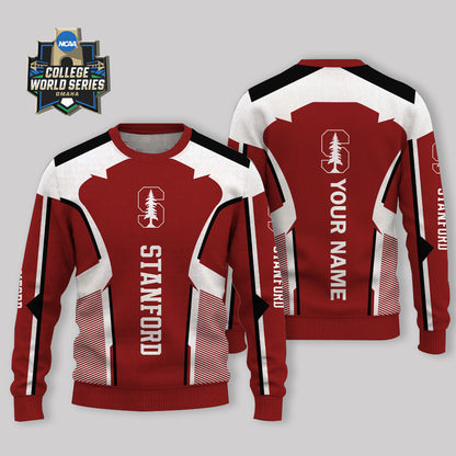 LIMITED EDITION - NEW CUSTOMIZED NCAA CWS18 STC STANFORD CARDINAL UGLY SWEATER