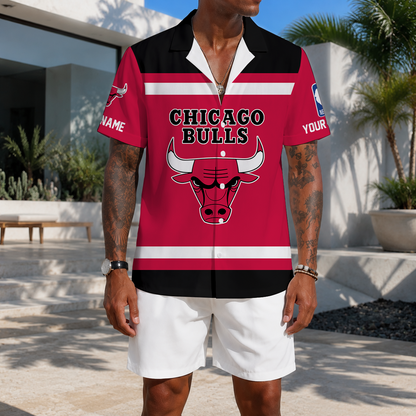 LIMITED EDITION - NEW CUSTOMIZED NBA19 CBU CHICAGO BULLS UNISEX HAWAIIAN SHIRT