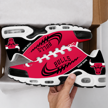 LIMITED EDITION - NEW CUSTOMIZED NBA19 CBU CHICAGO BULLS AIR MAX PLUS SNEAKERS
