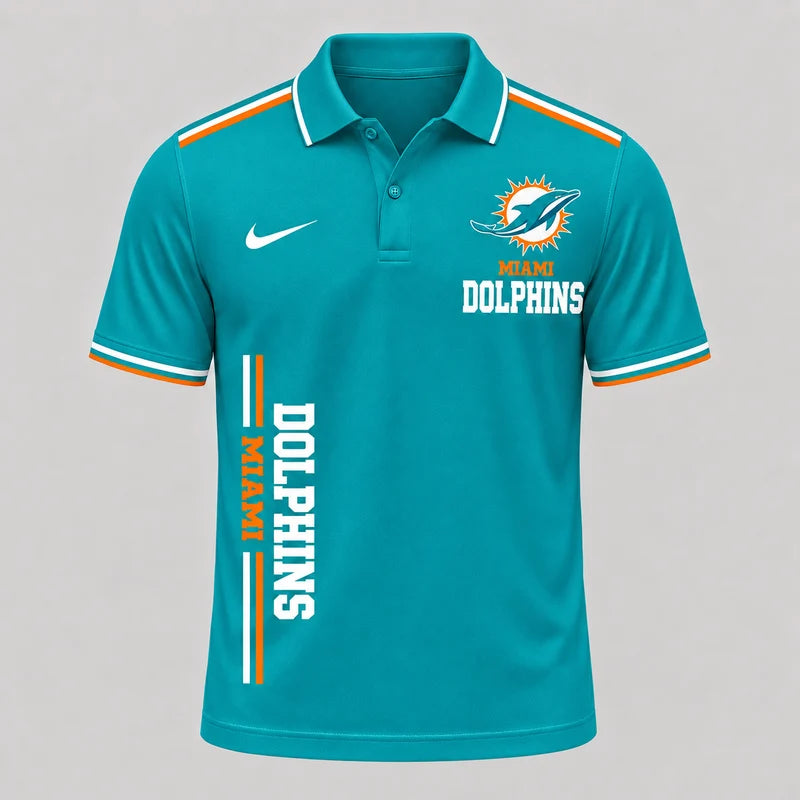 VIRAL EDITION - NEW CUSTOMIZED NFL19 MDP MIAMI DOLPHINS T-SHIRT, POLO SHIRT, ZIP POLO SHIRT, SWEATSHIRT, HOODIE & ZIP HOODIE