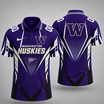 VIRAL EDITION - NEW CUSTOMIZED NCAA FBS19 WSH WASHINGTON HUSKIES POLO SHIRT, ZIP POLO SHIRT, HOODIE, ZIP HOODIE, T-SHIRT & SWEATSHIRT