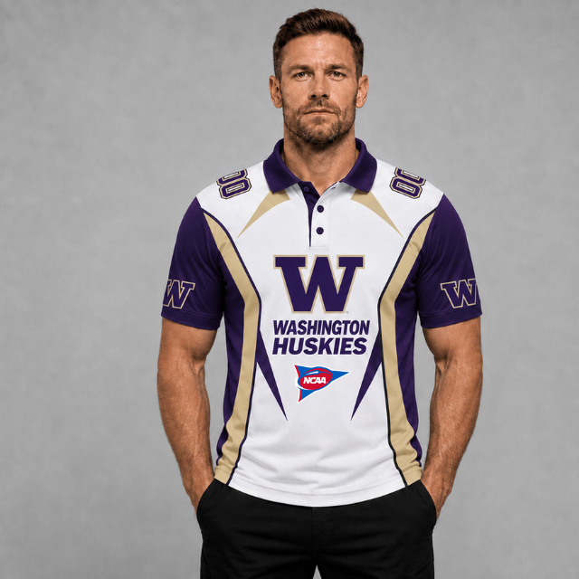 EXCLUSIVE EDITION - NEW CUSTOMIZED NCAA FBS19 WSH WASHINGTON HUSKIES POLO SHIRT, ZIP POLO SHIRT, HOODIE, ZIP HOODIE, T-SHIRT & SWEATSHIRT