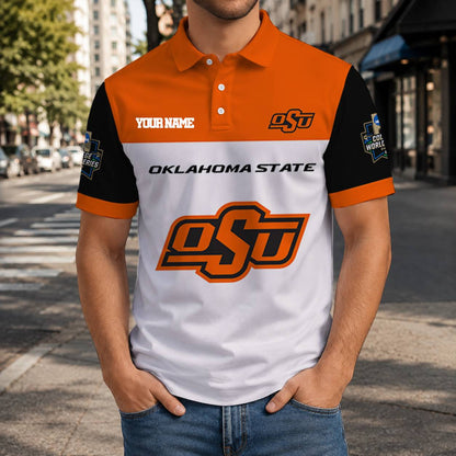 VIRAL EDITION - NEW CUSTOMIZED NCAA CWS19 OSC OKLAHOMA STATE COWBOYS T-SHIRT, POLO SHIRT, ZIP POLO SHIRT, SWEATSHIRT, HOODIE & ZIP HOODIE