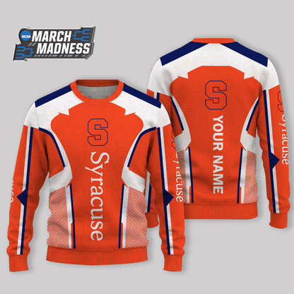 LIMITED EDITION - NEW CUSTOMIZED NCAA MAM19 SYO SYRACUSE ORANGE UGLY SWEATER