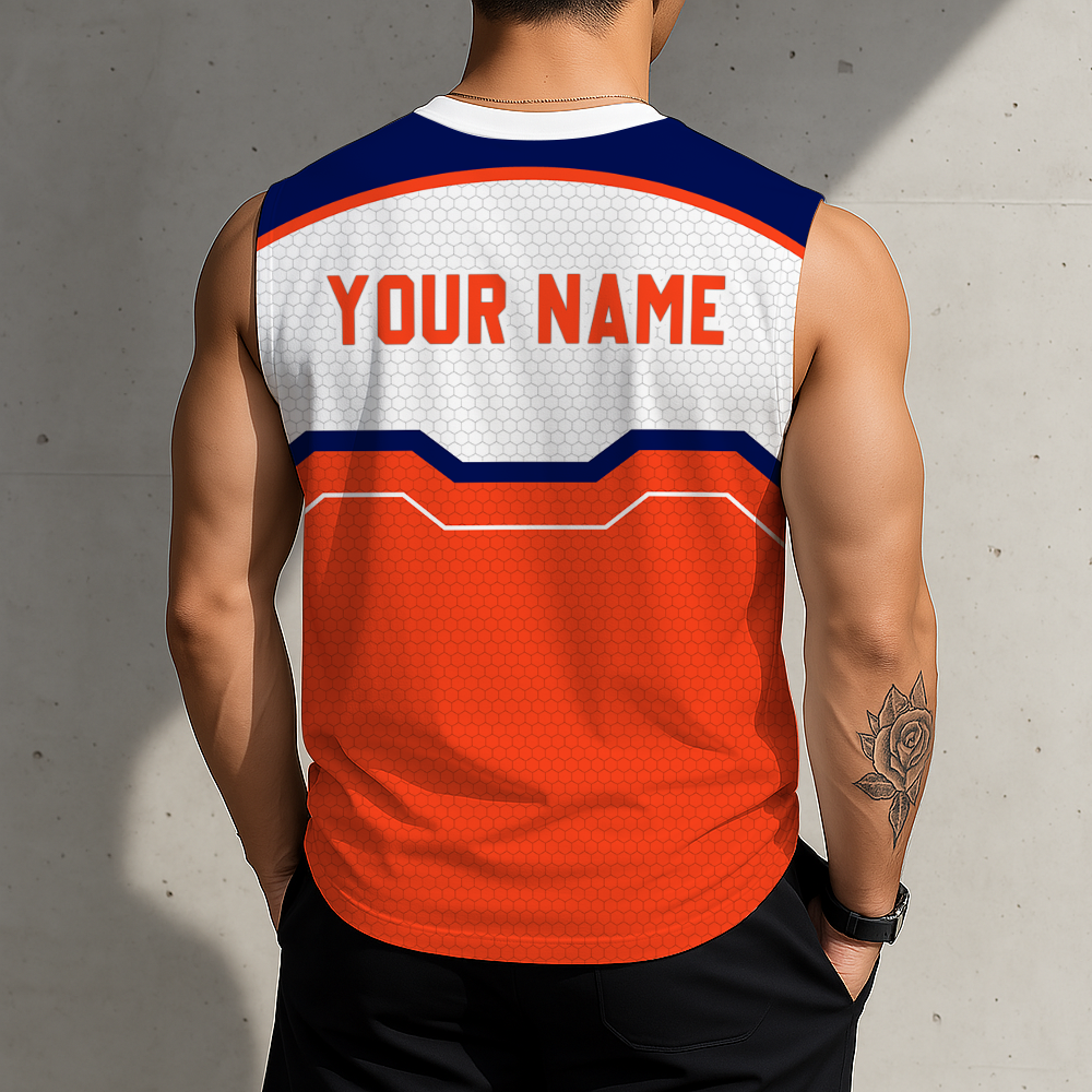 LIMITED EDITION - NEW CUSTOMIZED NCAA MAM19 SYO SYRACUSE ORANGE MEN'S GYM SHIRT