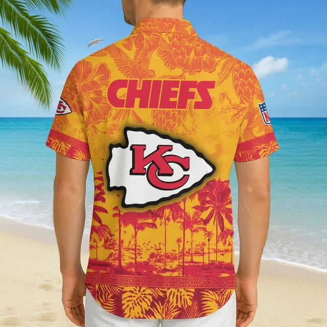 [SPECIAL OFFER] NEW CUSTOMIZED NFL01 KCC KANSAS CITY CHIEFS UNISEX HAWAIIAN SHIRT