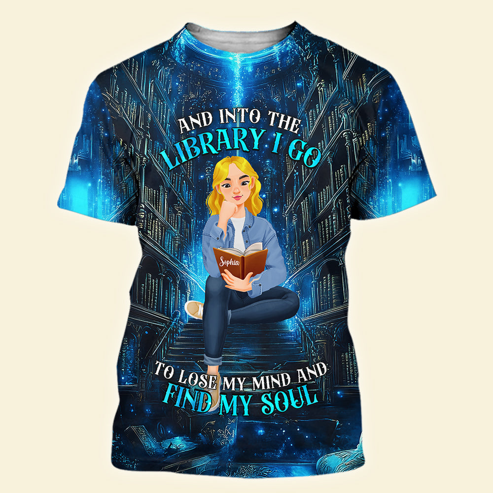 Personalized Gifts For Book Lovers - Personalized 3D Printed Hoodie, T Shirt, Zip Hoodie & Sweatshirt