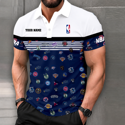 FINAL SALE - NEW CUSTOMIZED NBA32 NBA ALL TEAMS POLO SHIRT