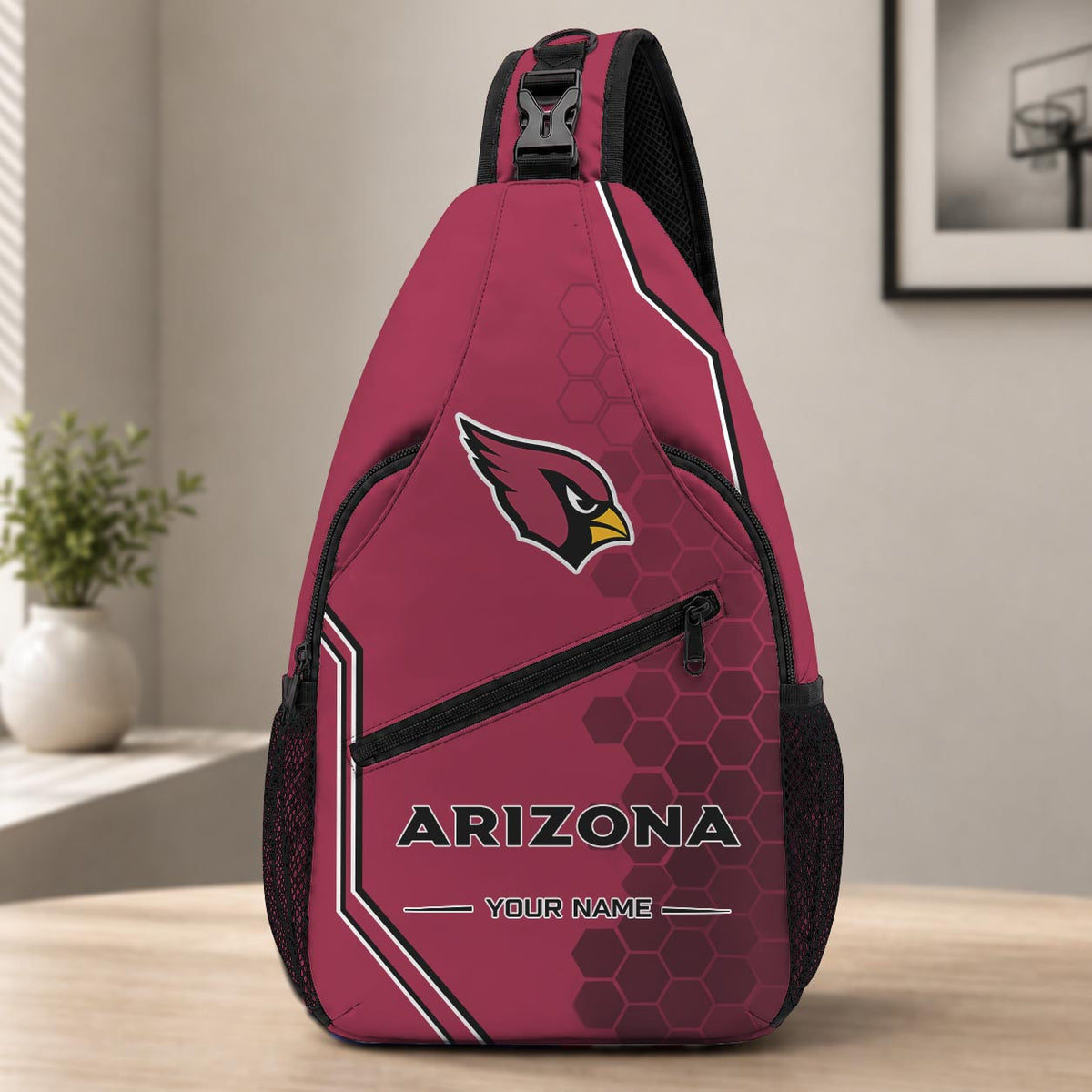 ELITE EDITION - NEW CUSTOMIZED NFL20 ARC ARIZONA CARDINALS SLING BAG
