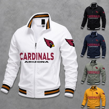 [SPECIAL OFFER] NEW CUSTOMIZED NFL20 ARC ARIZONA CARDINALS MEN'S CASUAL JACKET