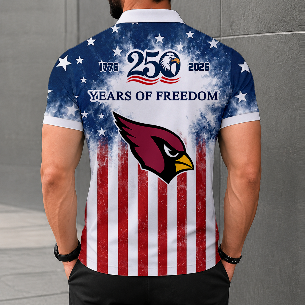 MEGA SALE - NEW CUSTOMIZED NFL20 ARC ARIZONA CARDINALS POLO SHIRT, ZIP POLO SHIRT & T-SHIRTS