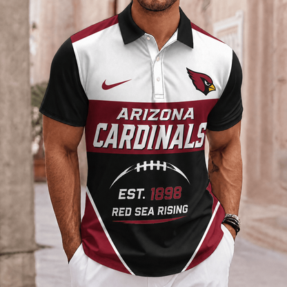 ELITE EDITION - NEW CUSTOMIZED NFL20 ARC ARIZONA CARDINALS POLO SHIRT, ZIP POLO SHIRT & T-SHIRTS