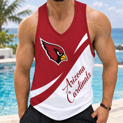 ELITE EDITION - NEW CUSTOMIZED NFL20 ARC ARIZONA CARDINALS MEN'S TANK TOP