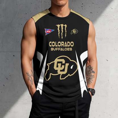 ACTIVE OFFER - NEW CUSTOMIZED | NCAA FBS20 CRB CR BUFFALOES MEN'S GYM SHIRT