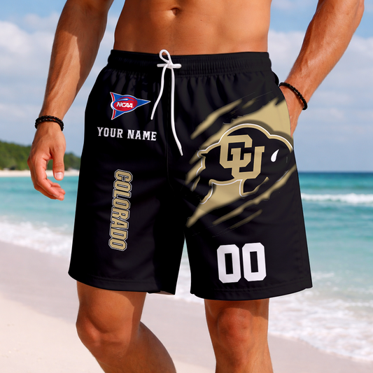 LIMITED DROP - NEW CUSTOMIZED | NCAA FBS20 CRB CR BUFFALOES SHORT PANTS