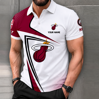 FINAL SALE - NEW CUSTOMIZED NBA20 MHE MIAMI HEAT T-SHIRT, POLO SHIRT, ZIP POLO SHIRT, SWEATSHIRT, HOODIE & ZIP HOODIE