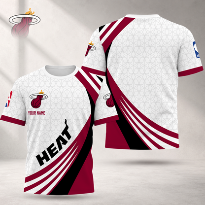 FINAL SALE - NEW CUSTOMIZED NBA20 MHE MIAMI HEAT T-SHIRT, POLO SHIRT, ZIP POLO SHIRT, SWEATSHIRT, HOODIE & ZIP HOODIE