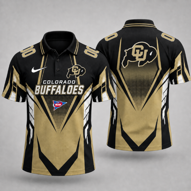 VIRAL EDITION - NEW CUSTOMIZED NCAA FBS20 CRB COLORADO BUFFALOES POLO SHIRT, ZIP POLO SHIRT, HOODIE, ZIP HOODIE, T-SHIRT & SWEATSHIRT