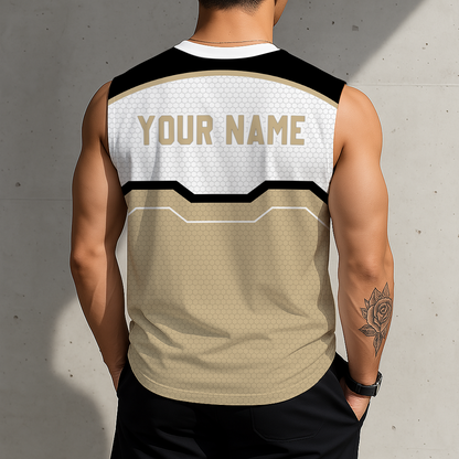 LIMITED EDITION - NEW CUSTOMIZED NCAA MAM20 PUB PURDUE BOILERMAKERS MEN'S GYM SHIRT