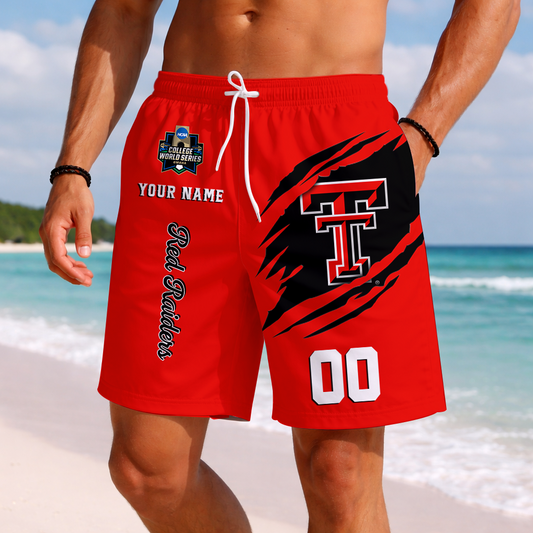 LIMITED DROP - NEW CUSTOMIZED | NCAA CWS20 TRR TR RAIDER SHORT PANTS