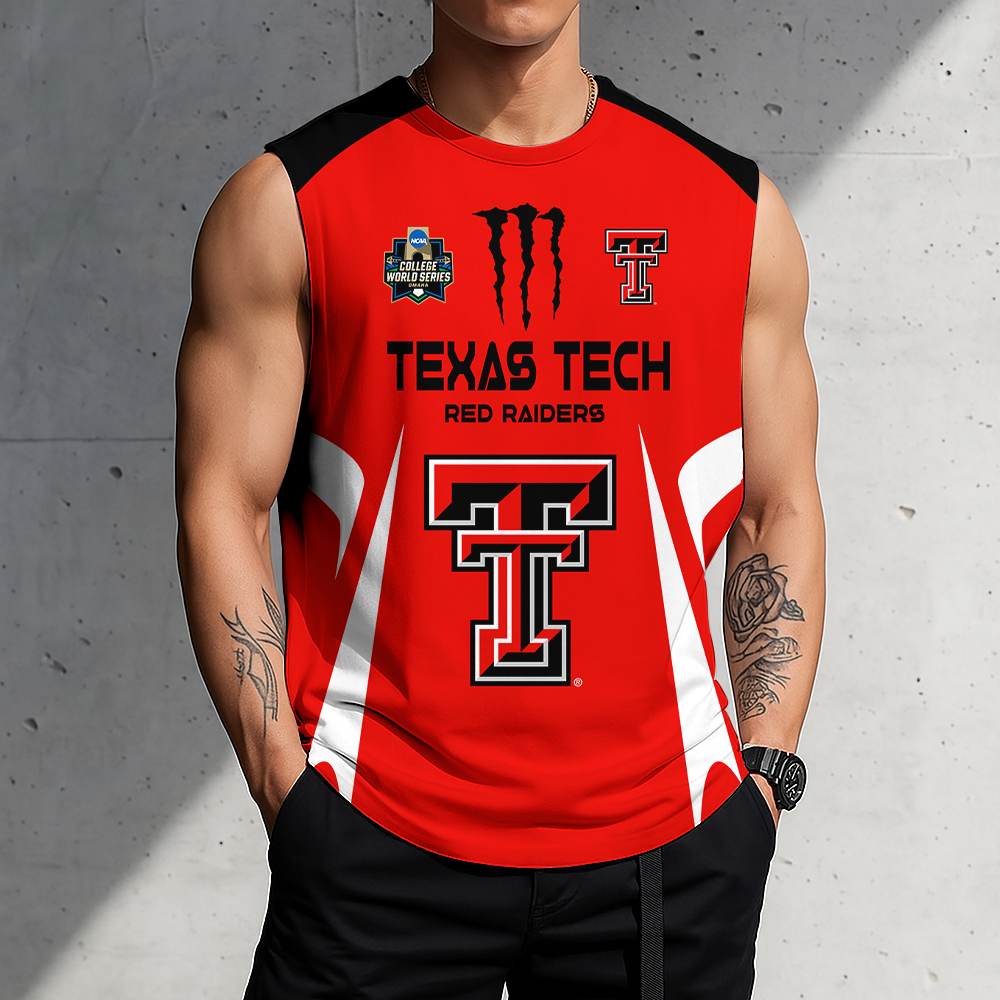 ACTIVE OFFER - NEW CUSTOMIZED | NCAA CWS20 TRR TR RAIDER MEN'S GYM SHIRT