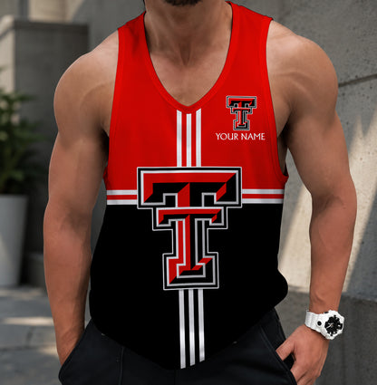 SPECIAL EDITION - NEW CUSTOMIZED NCAA CWS20 TRR TEXAS TECH RED RAIDERS UNISEX TANK TOP