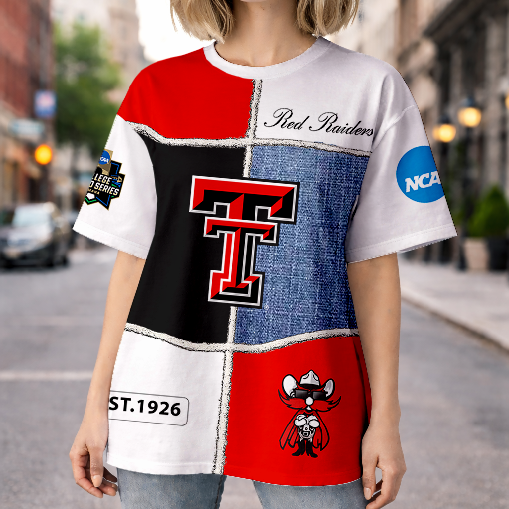 LIMITED DROP - NEW CUSTOMIZED | NCAA CWS20 TRR TR RAIDER HOODIE, T-SHIRTS, ZIP HOODIE, SWEATSHIRTS & POLO SHIRT