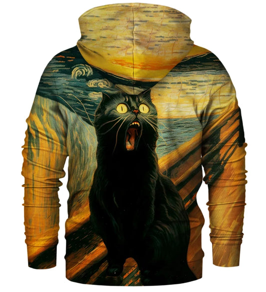 Cat Lover All Over Print 3D Printed Hoodie, T Shirt, Zip Hoodie & Sweatshirt