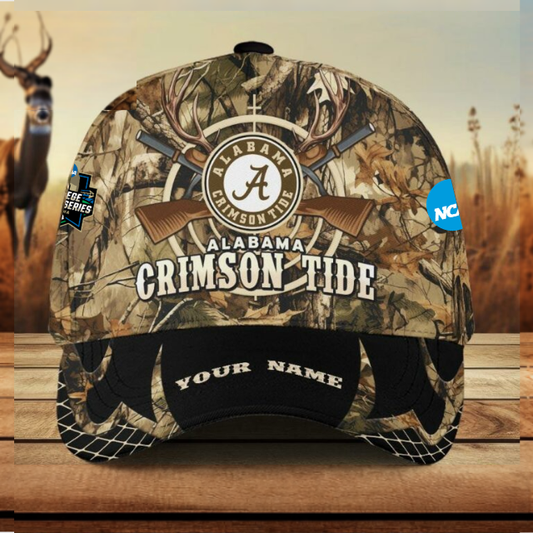 LIMITED EDITION - NEW CUSTOMIZED CWS NCAA21 ABC AB CRIMSON TIDE CLASSIC CAP