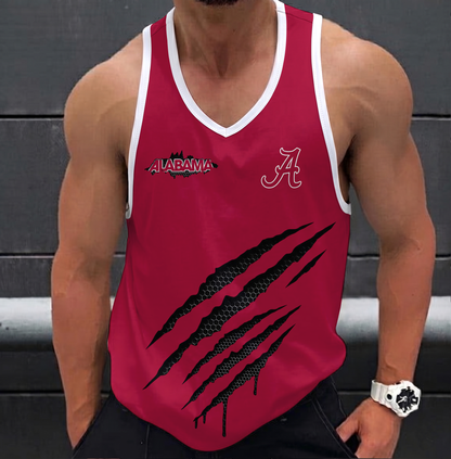 SPECIAL EDITION - NEW CUSTOMIZED NCAA CWS21 ABC ALABAMA CRIMSON TIDE UNISEX TANK TOP