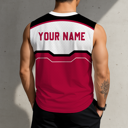 LIMITED EDITION - NEW CUSTOMIZED NCAA CWS21 ABC ALABAMA CRIMSON TIDE MEN'S GYM SHIRT