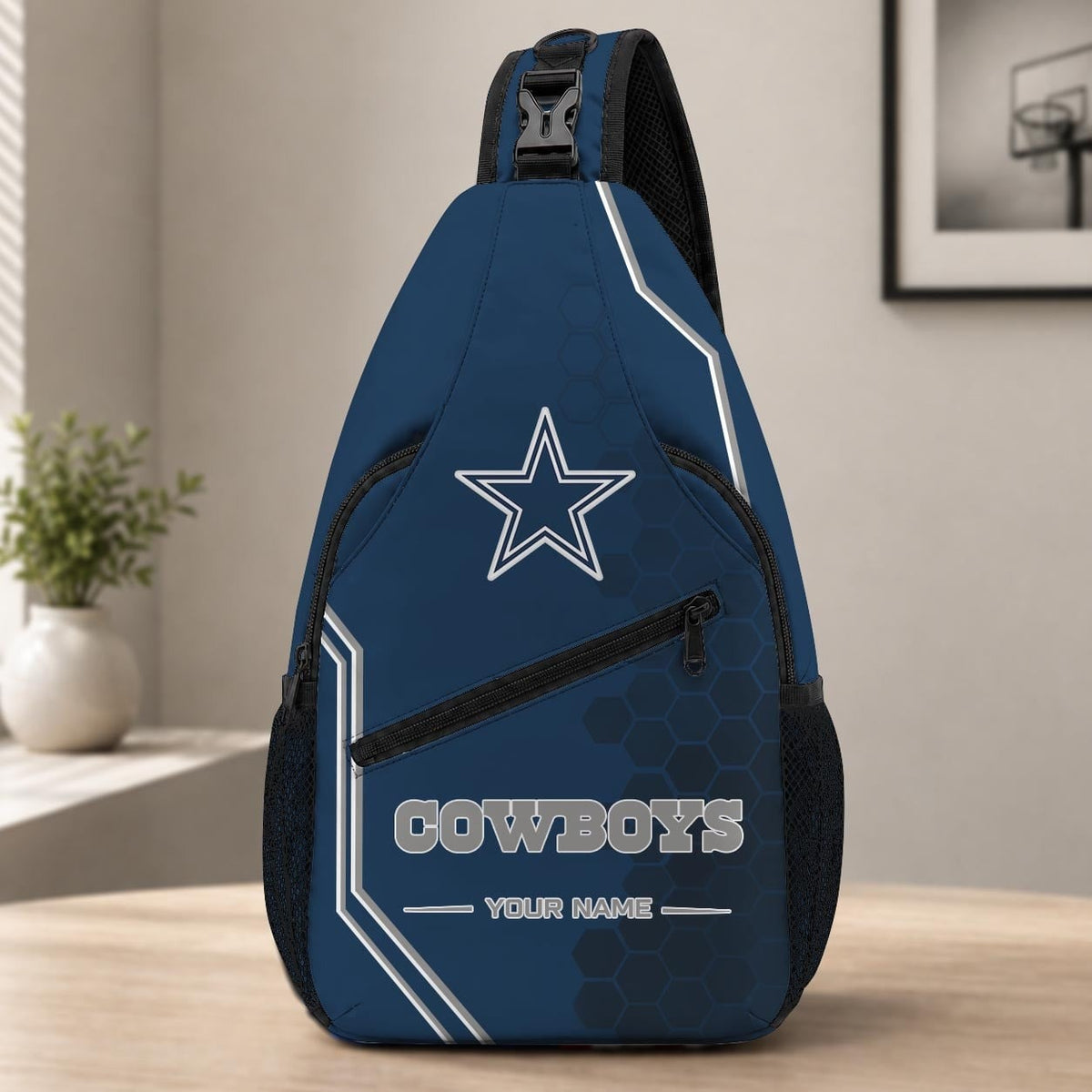 ELITE EDITION - NEW CUSTOMIZED NFL21 DCB DALLAS COWBOYS SLING BAG