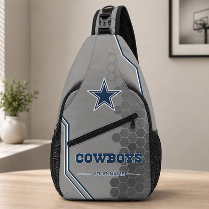 ELITE EDITION - NEW CUSTOMIZED NFL21 DCB DALLAS COWBOYS SLING BAG