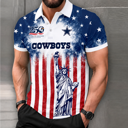 MEGA SALE - NEW CUSTOMIZED NFL21 DCB DALLAS COWBOYS POLO SHIRT, ZIP POLO SHIRT & T-SHIRTS
